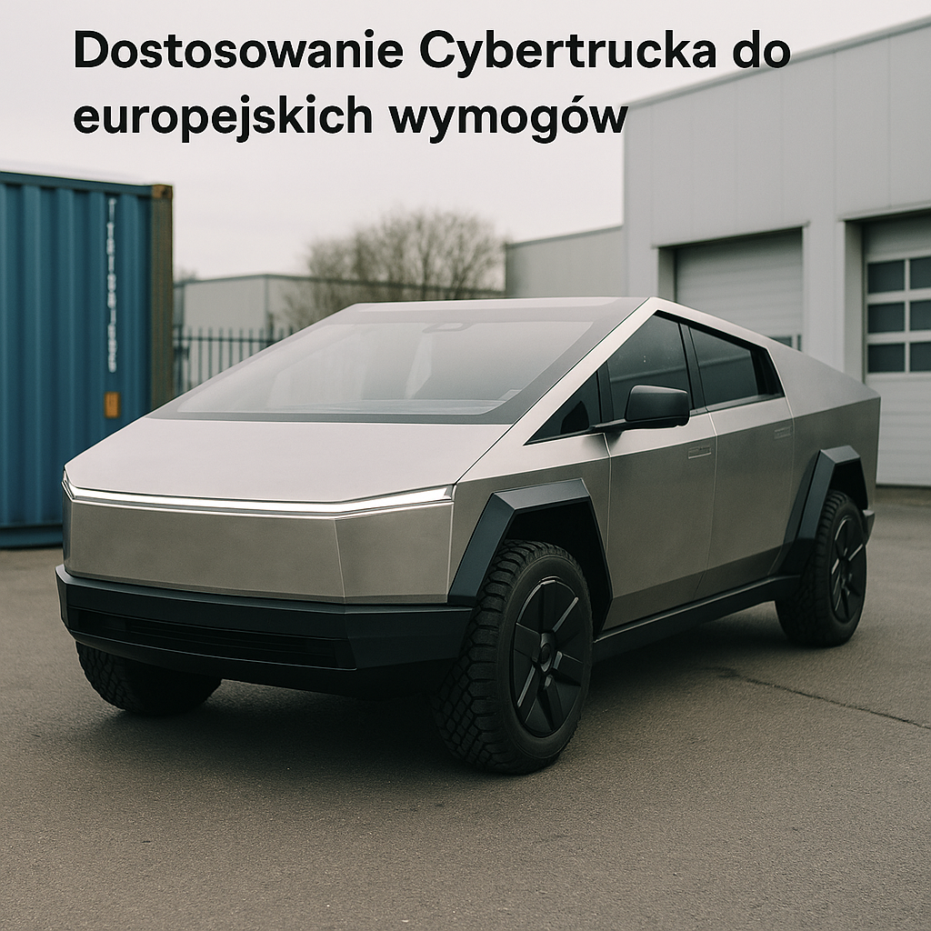 Cybertrucki kohandamine Euroopa nõuetele