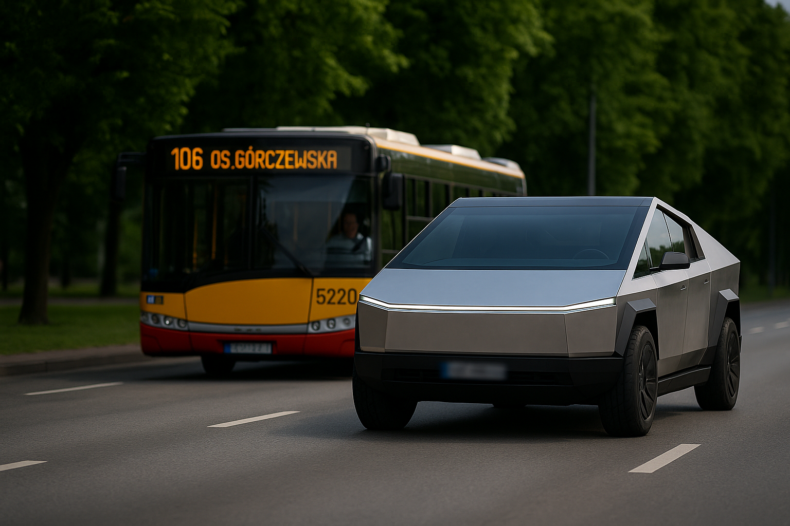 Przystosowanie Cybertrucka do wymogów europejskich